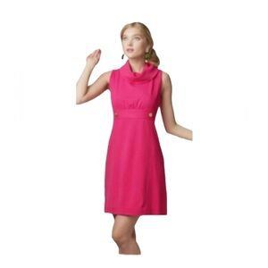 Lilly Pulitzer Ponte Knit Pink Dress Size Small